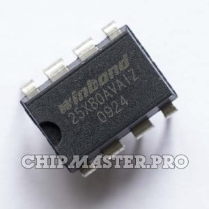 W25X80AVAIZ, SPI Flash 8 MBit [DIP-8]