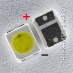 Светодиод 2835 SMD 6V 1W [UNI] MSL-628KSW-F44