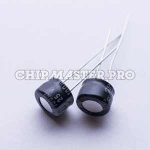 Конденсатор 100uF 25V (85°C) Hitano